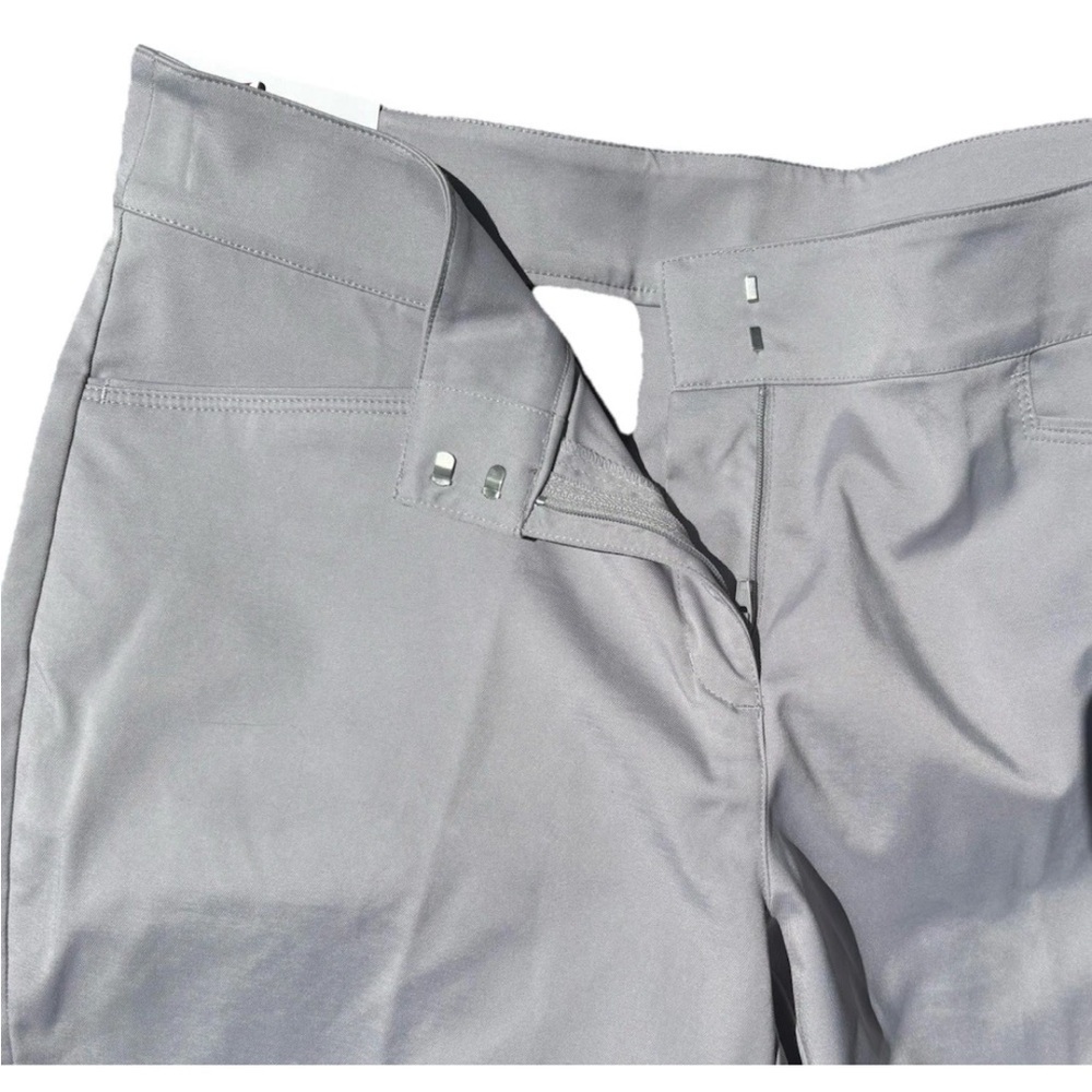 Grand Slam Women's Light Gray Athletic Shorts - Picture 3 of 8